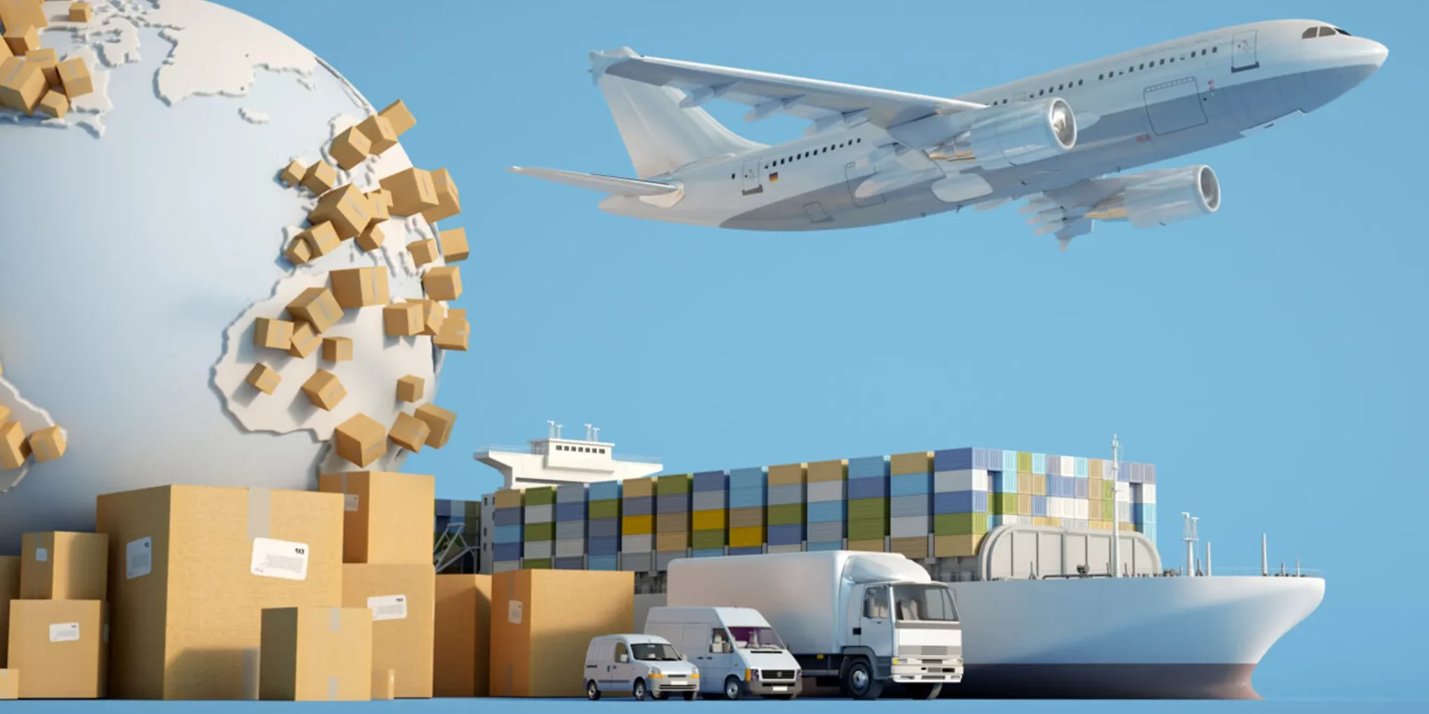 Container port and modern logistics transportation system